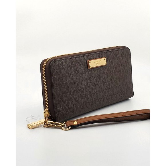 NWOT Michael Kors Zip-Around Wristlet-Strap Wallet $126.00 - Picture 3 of 5
